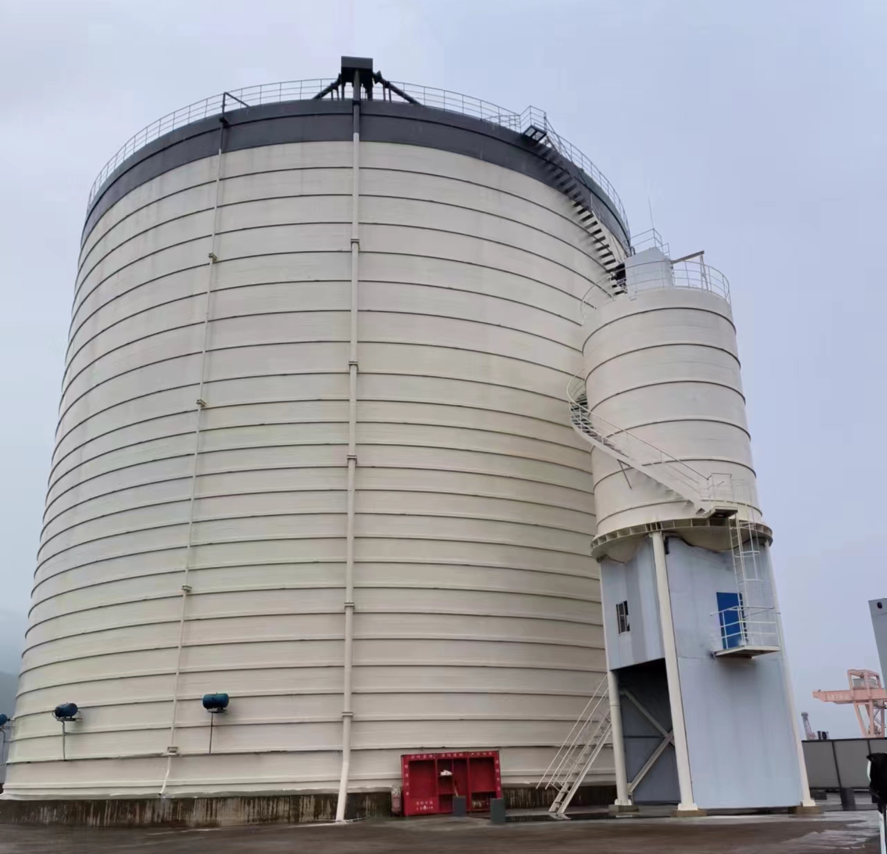 柯坪10万吨水泥钢板库