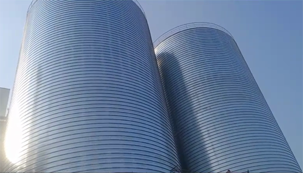 柯坪2座混凝土高架卷板仓