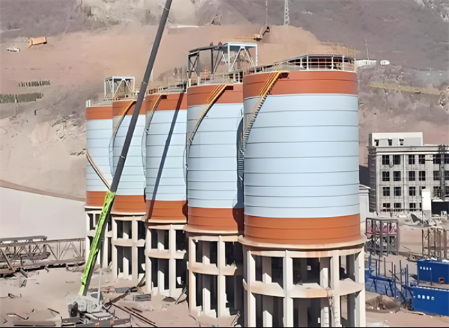 柯坪高架钢板仓